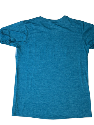 Women's M - Blue Patagonia Capilene Cool Daily Short Sleeve