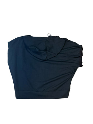 Women's L - Black Vuori Granite Cropped Fullzip Hoodie