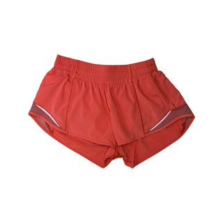 Women's 4 - Coral Pink Lululemon Hotty Hot 2 Shorts