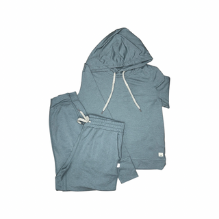 Women's S - Blue Vuori Dreamknit Performance Halo Hoodie and Jogger Set