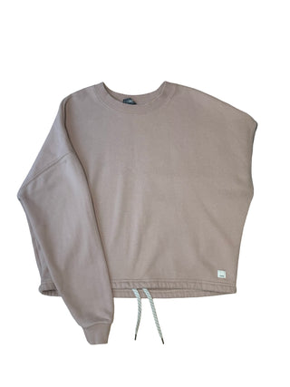 Women's S (Fits S-XL) - Pink Vuori Restore Oversized Crew