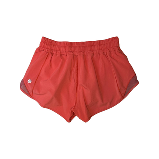 Women's 4 - Coral Pink Lululemon Hotty Hot 2 Shorts