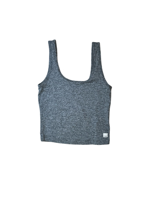 Women's S - Gray Halo Performance Crop Tank