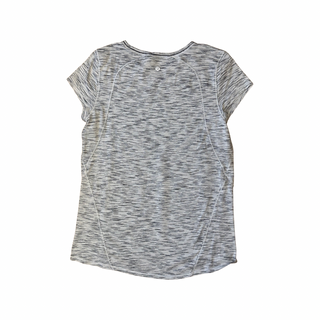 Women's 8 - Heathered Gray Lululemon Short Sleeve Crew