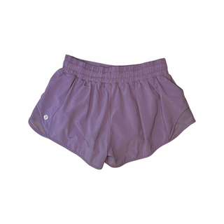 Women's 4 - Purple Lululemon Hotty Hot 2 Shorts