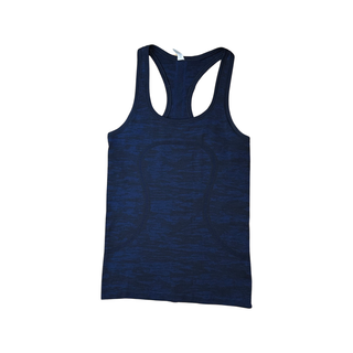 Women's 4 - Navy Lululemon Swiftly Tech Tank