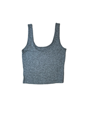 Women's S - Gray Halo Performance Crop Tank