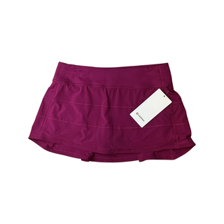 Women's 8 - NWT Magenta Purple Lululemon Pace Rival Mid-Rise Skirt