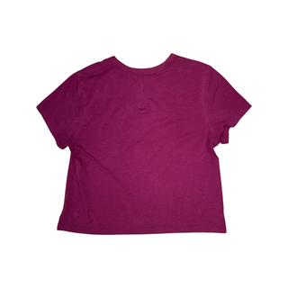 Women's 6 - Magenta Purple Lululemon Cates Crop Tee