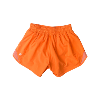 Women's 2 - Orange Lululemon Hotty Hot 2 Shorts