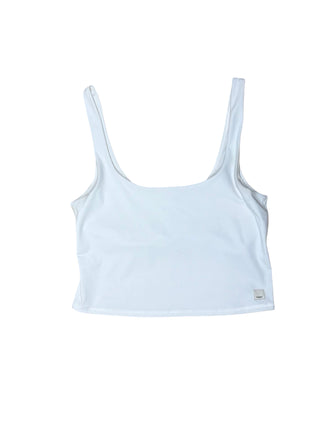 Women's M - White Vuori Elevation Scoop Neck Tank