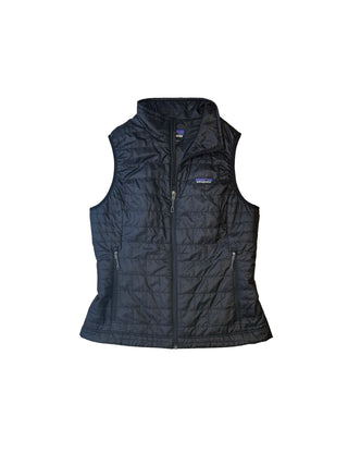 Women's M - Black Patagonia Nano Puff Vest