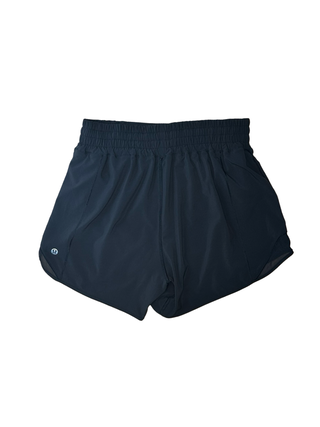 Women's 6 Tall - Black Lululemon Hotty Hot 2 Shorts
