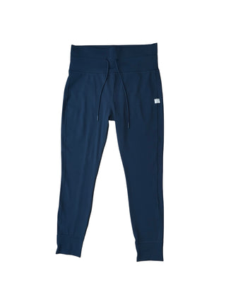 Women's L - Navy Vuori Daily Leggings 25"