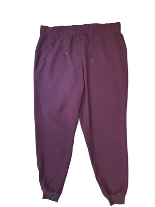 Women's 12 - Maroon Lululemon On the Fly Jogger