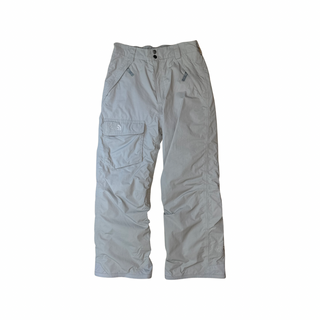 Kids' (L 14/16) - Gray North Face HyVent Snowpants