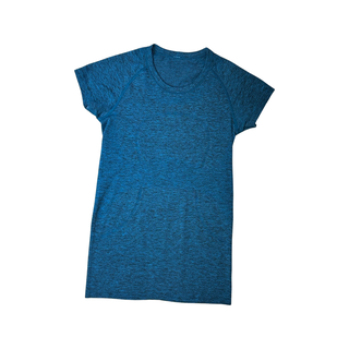 Women's 6 - Blue Lululemon Swiftly Tech Short Sleeve Crew