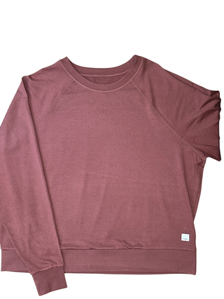 Women's M - Pink Vuori Long Sleeve Halo Crew