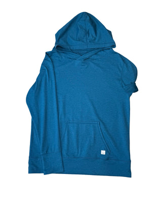 Women's M - Blue Vuori Halo Performance Quarter Zip Hoodie