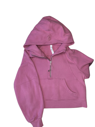 Women's M/L - Pink Lululemon Oversized Scuba Hoodie