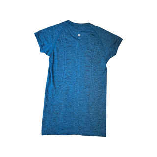 Women's 6 - Blue Lululemon Swiftly Tech Short Sleeve Crew