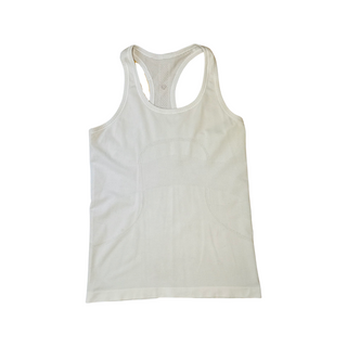 Women's 8 - White Lululemon Swiftly Tech Tank