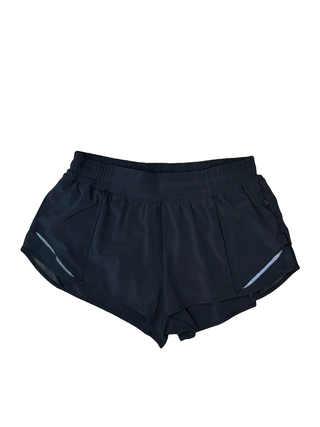 Women's 8 - Black Lululemon Hotty Hot 2 Shorts