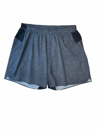 Men's L -  Gray and Black Lululemon Lined Short