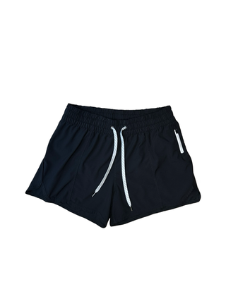 Women's M - Black Vuori Athletic Lined Short