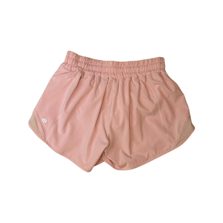 Women's 4 - Pink Lululemon Hotty Hot 2 Shorts