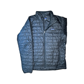 Men's L - Black Patagonia Nano Puff Jacket