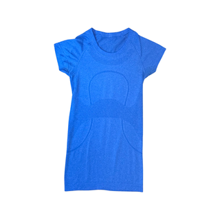 Women's 2 - Blue Lululemon Swiftly Tech Short Sleeve Crew