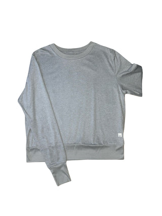 Women's M - Gray Vuori Long Sleeve Halo Crew