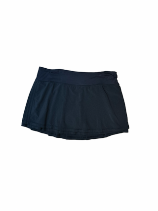 Women's 8 - Black Lululemon Pace Rival Mid-Rise Skirt