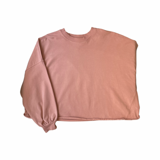 Women's 6 - Pink Lululemon LA Pullover Cropped Crew