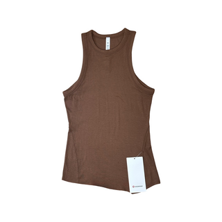Women's 6 - NWT Roasted Brown Lululemon Hold Tight Tank Top