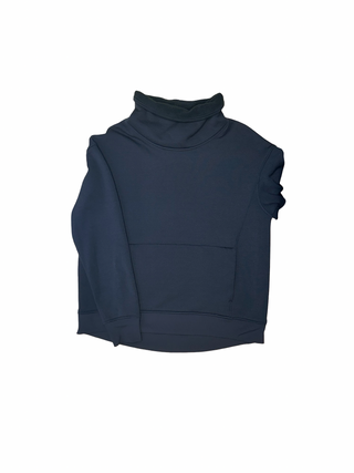 Women's 12 - Black Lululemon Kick The Cold Funnel Neck