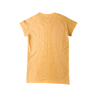 Women's 10 - Orange Lululemon Swiftly Tech Short Sleeve Crew