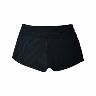 Women's 4 - Black Lululemon Speed Up Short