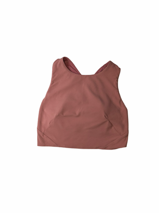 Women's 8 - Pink Lululemon Forward Fold Bra/Tank *Light Support, C/D Cups