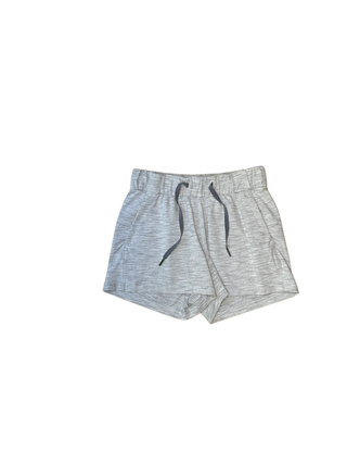 Women's 4 - Heathered Gray and White Lululemon On The Fly Short