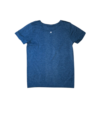 Women's 6 - Heathered Blue Lululemon Swiftly Tech Short Sleeve Crew