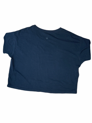 Women's 6 - Black Lululemon Cates Crop Tee