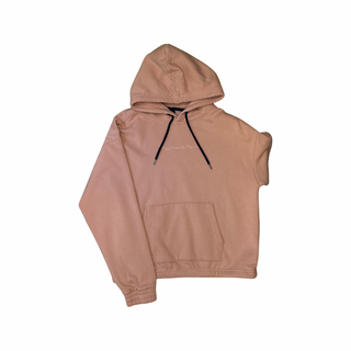 Women's M - Pink North Face Cotton Hoodie