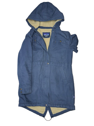 Women's M - Blue Patagonia Insulated Prairie Dawn Parka