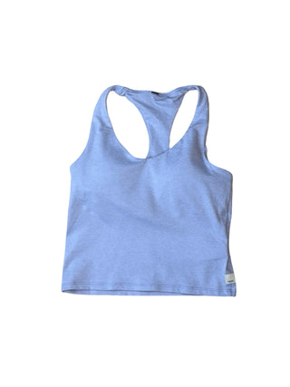 Women's XS - Blue Halo Performance Cropped Halter Tank