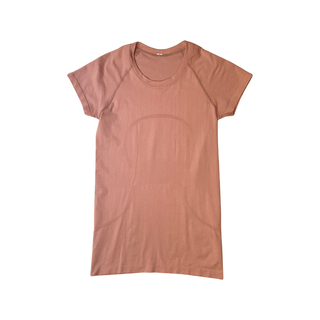 Women's 6 - Pink Lululemon Swiftly Tech Short Sleeve Crew