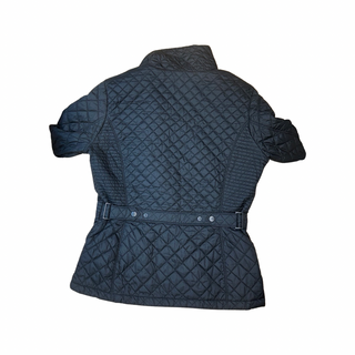 Women's M - Black North Face Lightweight Quilted Fullzip