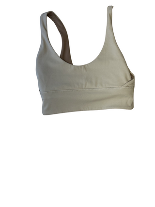 Women's 2 - Tan/Cream Lululemon Reversible Align Bra