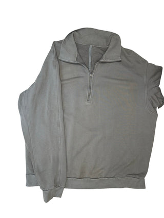 Men's L - Tan Lululemon Restore 1/2 Zip